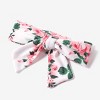 PATPAT Baby Girl 3pcs Bowknot Cami Top and Floral Pattern Leggings with Headband Outfit Set - 4 of 4