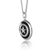 Marvel Captain America Stainless Steel (316L) Shield Pendant, 22'' Chain - 3 of 4