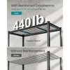 SONGMICS 5-Tier Storage Shelves, Heavy-Duty Garage Shelving, Adjustable Shelving Unit, Steel Shelf, 2,200 lb Load, 24 x 48 x 72 Inches, Ink Black - 2 of 4