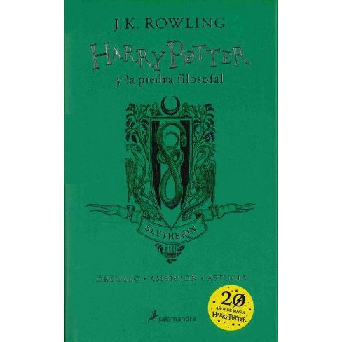Harry Potter Y La Piedra Filosofal Edicion Slytherin Harry Potter And The Sorcerer S Stone Slytherin Edition By J K Rowling Hardcover Target