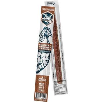 Treat Collective Chicken, Blueberry and Pomegranate Single Stick Dog Treat - 0.95oz
