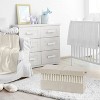 Sweet Jojo Designs Boy or Girl Gender Neutral Unisex Fabric Storage Toy Bin Bohemian Fringe Taupe and Ivory - 2 of 4