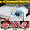 Commercial Meat Slicer, 550W Automatic Food Slicer for Home and Deli Use - 3 of 4