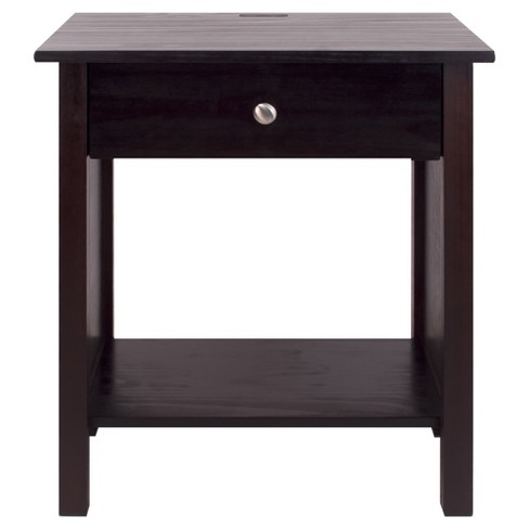 Espresso store nightstand target