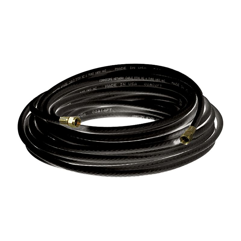 RCA RG6 Coaxial Cable, Black, 1 of 8