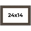 PosterPalooza | Museum Brown Picture Frame - UV Acrylic, Backing Board, Hanging Hardware Included - 2 of 4