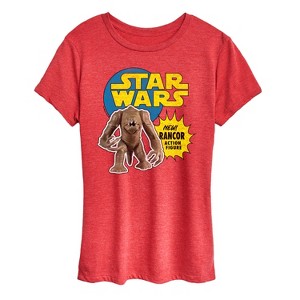 Women's - Star Wars - Rancor Action Figure Short Sleeve Graphic T-Shirt - 1 of 4