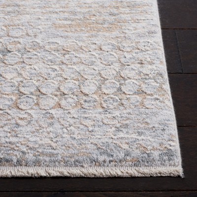 Marmara Blue and Ivory 2' x 8' Runner Rug