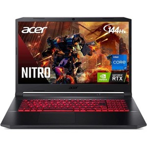 Acer Nitro 5 - 17.3" Laptop Intel Core i7-11800H 2.4GHz 16GB Ram 1TB SSD Windows 10 Home | AN517-54-77KG | NH.QC7AA.001 - Manufacturer Refurbished - 1 of 4