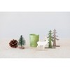 Storied Home Candle Garden Kit with Bottle Brush Tree, Tealight, Pinecone and Wood Figures, Boxed Set of 6 - 3 of 3