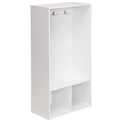 ClosetMaid 1498 KidSpace 2-Tier Horizontal Storage Shelf White