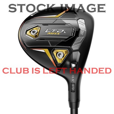 Left Handed Cobra LTDx Max Black 3 Wood Helium Nanocore 5 Regular