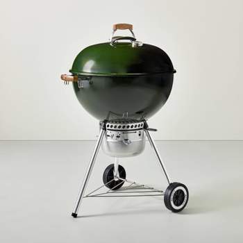Weber 22" Charcoal Grill 1500573 Green - Hearth & Hand™ with Magnolia