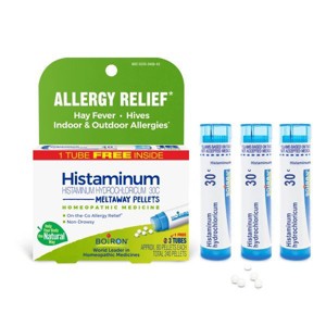 Histaminum Hydrochloricum 30C 3 MDT by Boiron Homeopathic Medicine For Allergy Relief  -  3 pack Pellet - 1 of 4