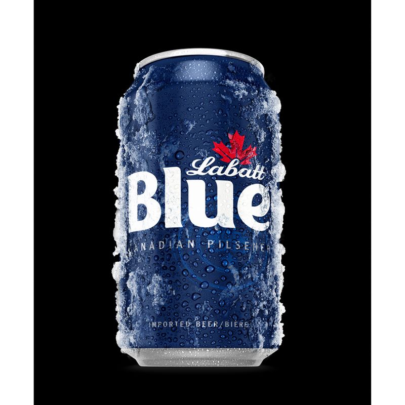 Labatt Blue Canadian Pilsener Beer - 30pk/12 fl oz Cans, 4 of 8