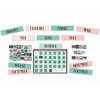 Eureka® Simply Sassy Calendar Bulletin Board Set, 2 Sets - 2 of 2