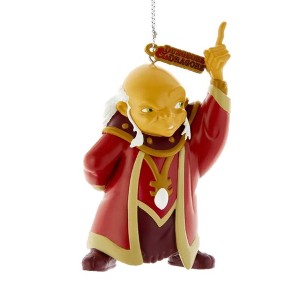 Kurt Adler Plastic Ornament for Christmas Tree, Dragon Master - 1 of 1