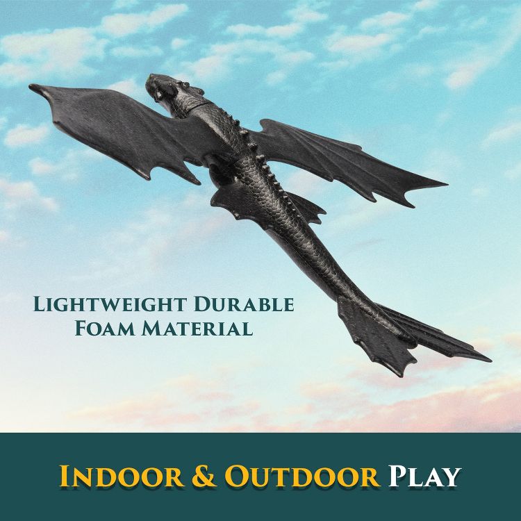 How to Train Your Dragon Gliding Toothless Figure : Target