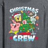 Men's - SpongeBob SquarePants - Christmas Crew Long Sleeve Graphic T-Shirt - 2 of 4