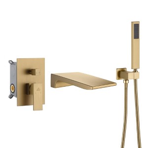 CASAINC Single-Handle 1-Spray Tub and Shower Faucet, Valve Included - 1 of 3