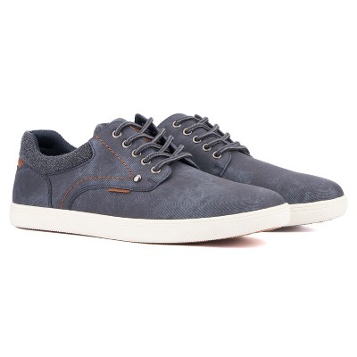 Reserved Footwear New York Men's Dan Low Top Sneakers - 10, NAVY — фото 8