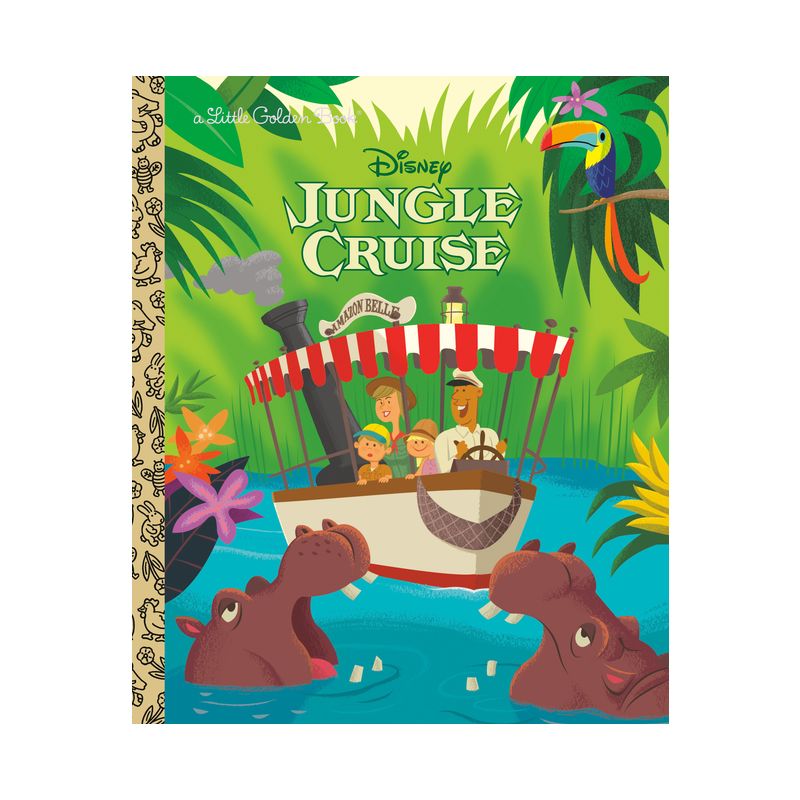 Jungle Cruise (Disney Classic) - (Little Golden Book) by  Brooke Vitale (Hardcover), 1 of 2