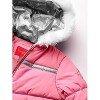 LONDON FOG Girl's Heavyweight 2-Piece Puffer Coat & Snow Bib Snowsuit Sets - 2 of 4