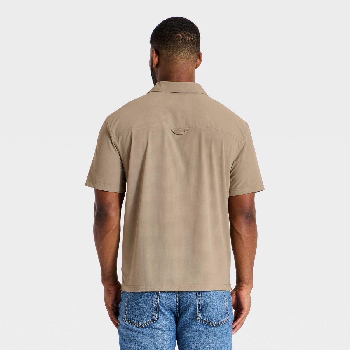 Men's Short Sleeve Trekker Button-Up Shirt - Goodfellow & Co™ - thumbnail 5