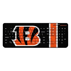 NFL AFC Teams Stripe Wireless USB Keyboard - 1 of 4