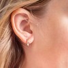 Girls' Rounded Classic Huggie Hoop Gold Plated Sterling Silver Earrings - Gold Tone - In Season Jewelry - 3 of 4