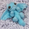 Toynami, Inc. Little Embers 7 Inch Plush w/ Moveable Limbs & Magnetic Hands | Ash (Blue) - 3 of 4