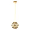 Relma 9" Pendant - PND4108 - Brass - Safavieh - 2 of 4