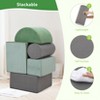 Foam Climbing Blocks for Toddlers, Waterproof Toddler Climbing Toys, Baby Jungle Gym Indoor Lightweight, Foam Play Gym 6PCS - 2 of 4