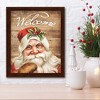 Courtside Market Welcome Santa I 8x10 Framed Art Board - 2 of 2