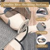 Rugs, Modern Bright Floral Low Pile Non-Slip Area Rugs Washable Indoor Floor Throw Carpet for Bedroom Office Dining Room - 3 of 4