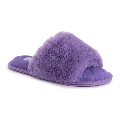 Muk Luks Women's Sariah Slide Slipper-violet M (7-8) : Target
