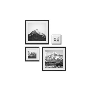 Haus and Hues Melrose Gallery Wall Frame Set with Real Glass and Mat - 1 of 4