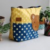 Slickblue Cute Bear Hand-Appliqued Tote Bag for Kids —Multi Color & Sizes, Shoulder Strap, Interior Pocket - 2 of 3
