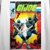 G.I. Joe Storm Shadow and Snake Eyes Comic Art Cover Women’s White Cropped Tee - 2 of 4