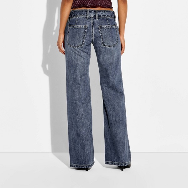 Jeans bootcut de tiro bajo para mujer - Wild Fable™ con Olivia Dayton 2
