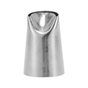 Unique Bargains Piping Tip 304 Stainless Steel Silver Tone 0.51"x0.98"x1.46" 1 Pcs - 1 of 3