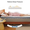 Belffin Memory Foam Mattress Topper King Size, Bed Mattress Topper Waterproof for Body Support & Pressure Relief, with Removable Cover - 3 of 4