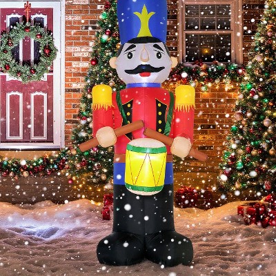 Hrinhom 8FT Christmas Inflatables Outdoor Decorations