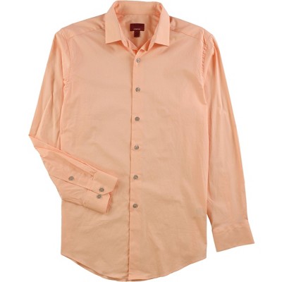 Alfani Mens Stretch Button Down Dress Shirt