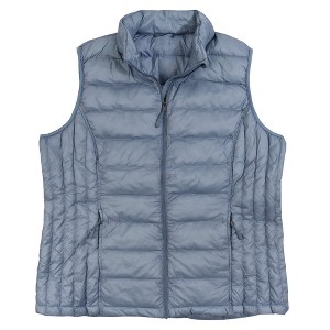 Ladies’ Quilted Puffer Vest – Lightweight Insulated Outerwear for Women - 1 of 4