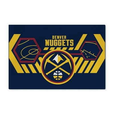 NBA Denver Nuggets Agile Washable Rug 20 x 32 Inches