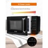 COMMERCIAL CHEF Countertop Microwave Oven 0.9 Cu. Ft. 900W - 3 of 4