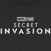 Juniors Womens Marvel: Secret Invasion Black and White Logo T-Shirt - image 2 of 4