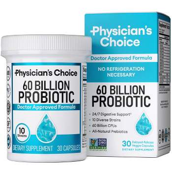 Physician's Choice 60 Billion Probiotic with Prebiotic Capsules