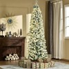 Whisen 7.5FT Prelit Artificial Christmas Tree with Realistic Branches, 350 LED Lights and 641 Tips - Green - 2 of 4